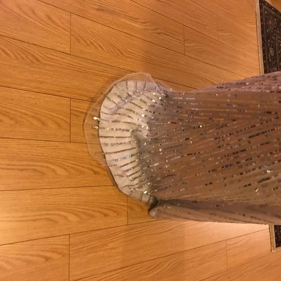 Sequinned gown - Picture 3 of 5